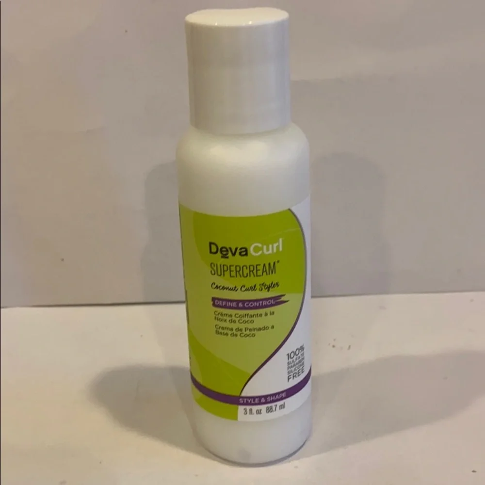 DEVACURL Curl Supercream Coconut Styler 3oz Shampoo Sampler 4oz